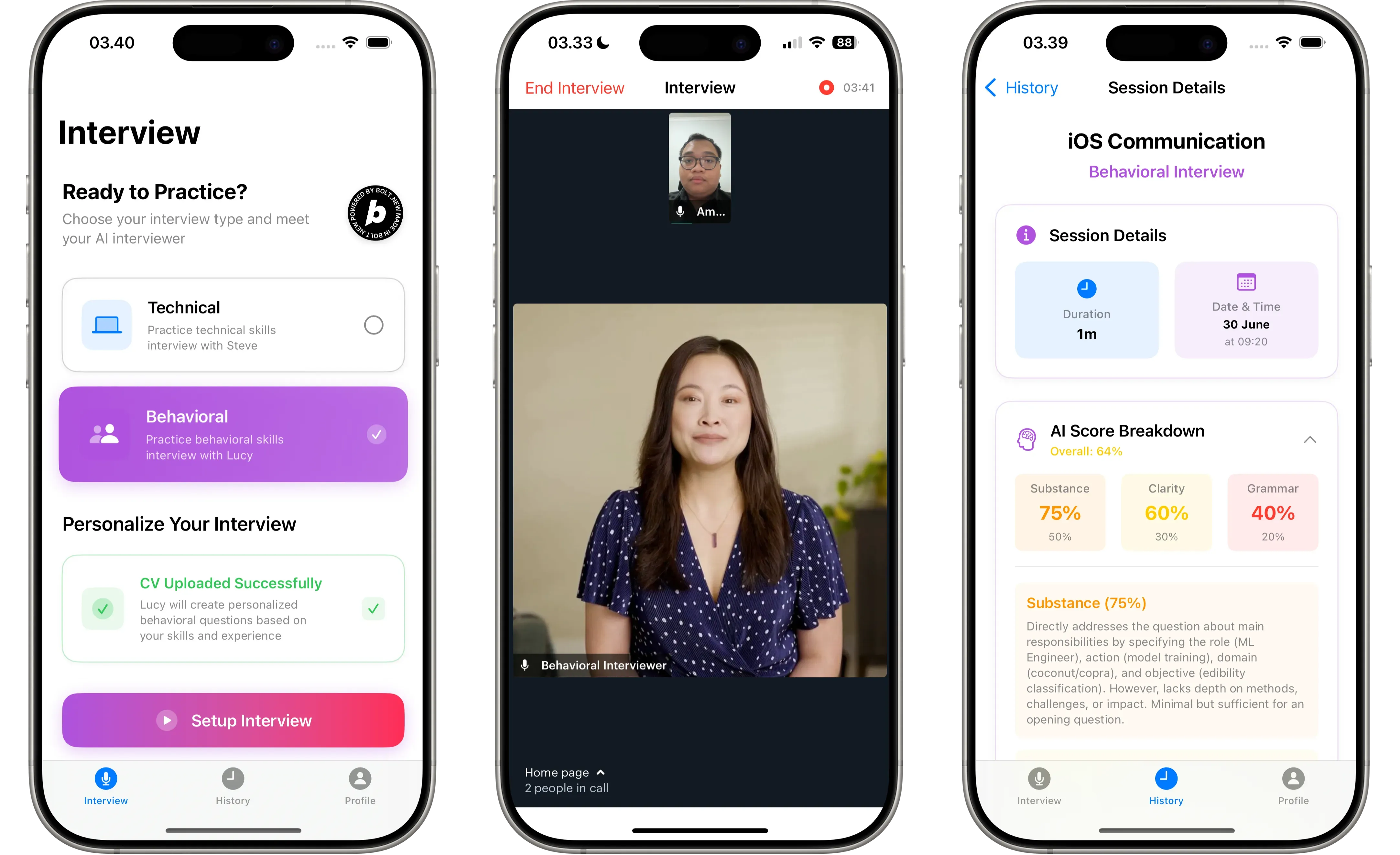 cover preview of Pocket Interview